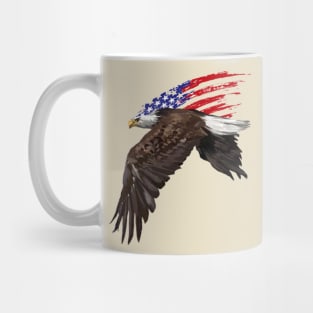 Flying American Eagle Mug